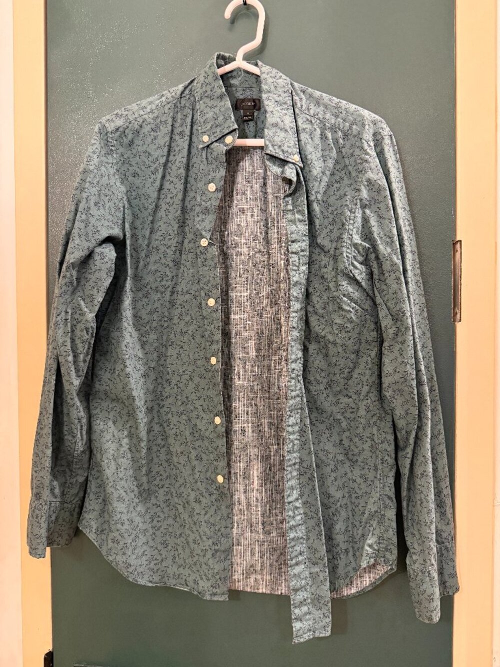 J. Crew Green Dress Shirt